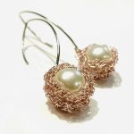 NEST PEARL fülbevaló